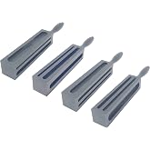 Ingot Mold Four Sided Gray Cast Iron Ingot Mold for Wire Crucible for Melting Casting Refining (Size 1)