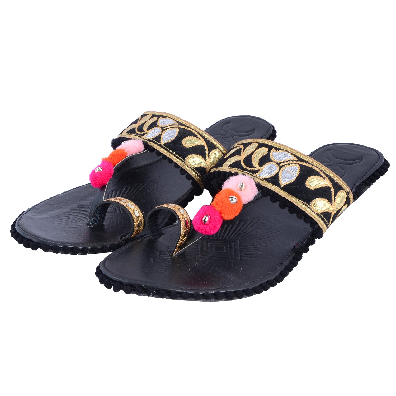 hue kolhapuri chappal for women's