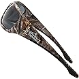 Fishoholic Polarized Bi-Focal Fishing Sunglasses with Reader Magnification (1.5x, 2.0x, 2.5x Options) and UV400 Protection