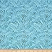 Benartex 0567722 Cat-I-tude Beaded Swirls Tonal Light Teal Fabric by The Yard,