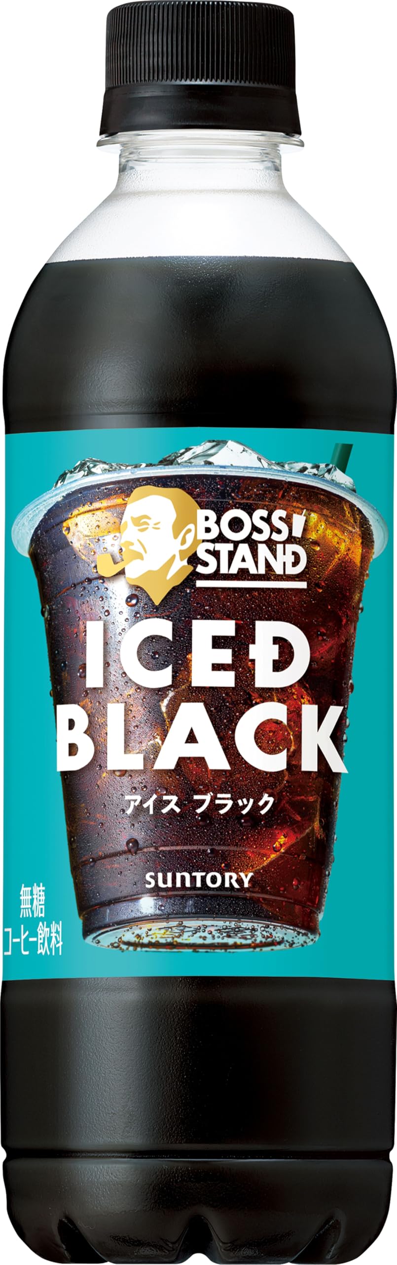 サントリー ボス BOSS ボススタンド アイスドブラック コーヒー 450ml×24本