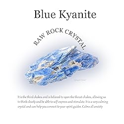 Apengshi Blue Kyanite Raw Crystals 2PCS Natural