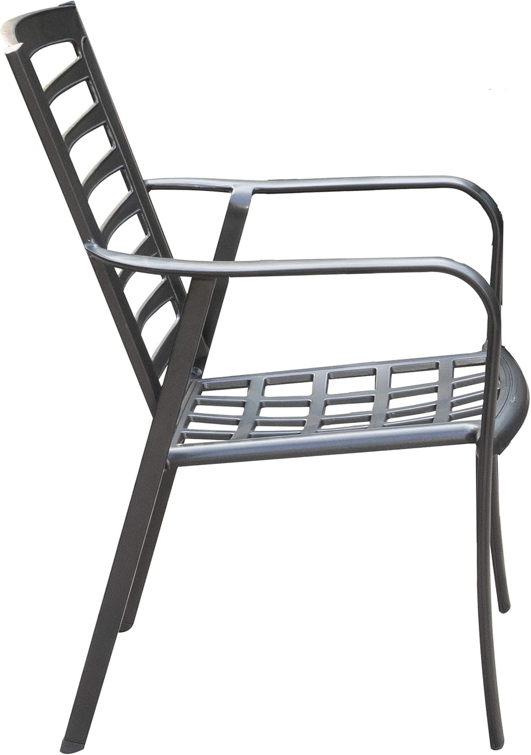 commercial bistro sets on Amazon Com Hanover Pemdn3pcg 3 Piece Commercial Grade Bistro Set Gunmetal Garden Outdoor