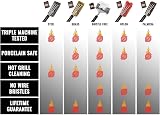 Grillaholics Bristle Free BBQ Brush – Safe Grill Cleaning No Metal Bristles view 7
