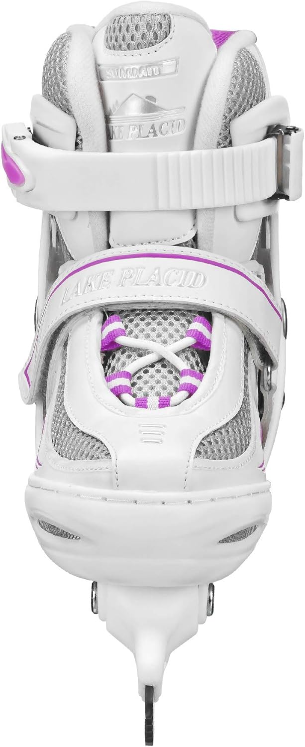 Lake Placid Summit Girls Adjustable Ice Skate : Sports & Outdoors