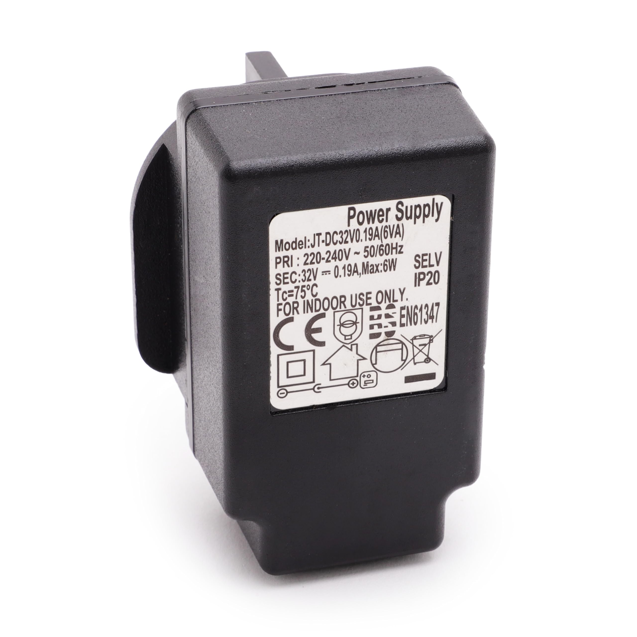 Christmas Concepts® 32V 6W IP20 Electronic Transformer – FIXED MODE ONLY – Replacement Adapter Without Lead (Not Multifunction)