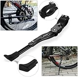 BREEZO Adjustable Bicycle Kickstand Aluminum Alloy with Anti Slip Feet view 3