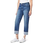 Angels Forever Young Womens Signature Straight Crop Jeans