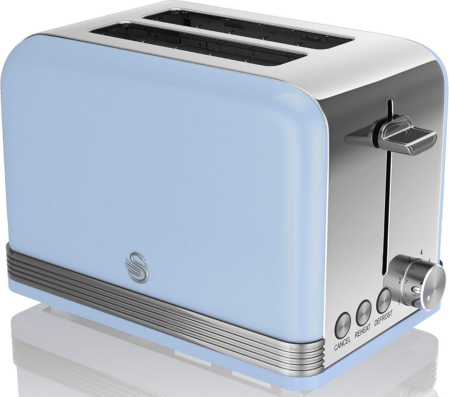 Swan ST19010BLN Retro 2 Slice Toaster, Blue Amazon.ca Home & Kitchen