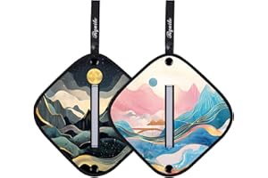 Rquite 2 Pcs Pee Cloth, Pee Cloth for Women Hiking, Soft & Absorbent Pee Rag, Reusable Toilet Paper Washable, Wipes After Female Urination, Women Travel Camping Backpacking Essentials