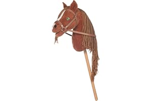 HKM Kids Mini Hobby Horse Redbrown One Size