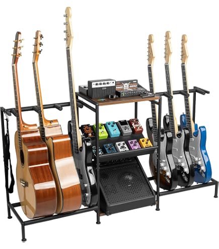 Lot De 2 Cintres Portables Pour Guitare - Support Mural Avec Rembourrage Antidérapant, Installation Sans Outils