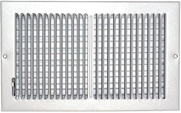 Speedi Grille Sg 814 Cw2 8 Inch By 14 Inch White Ceiling Sidewall