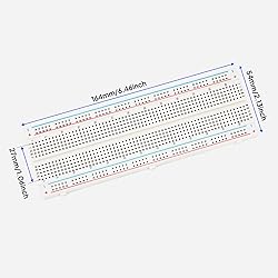 ELEGOO 3pcs Breadboard 830 Point Solderless
