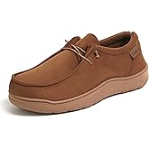 Dearfoams mens Bennett Indoor/Outdoor Memory Foam Comfort Chukka Boot