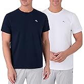 Tommy Bahama - Men's Essential 2 Pack T Shirts, Short Sleeve Crew Neck Stretch Jersey Top for Sleep or Lounge