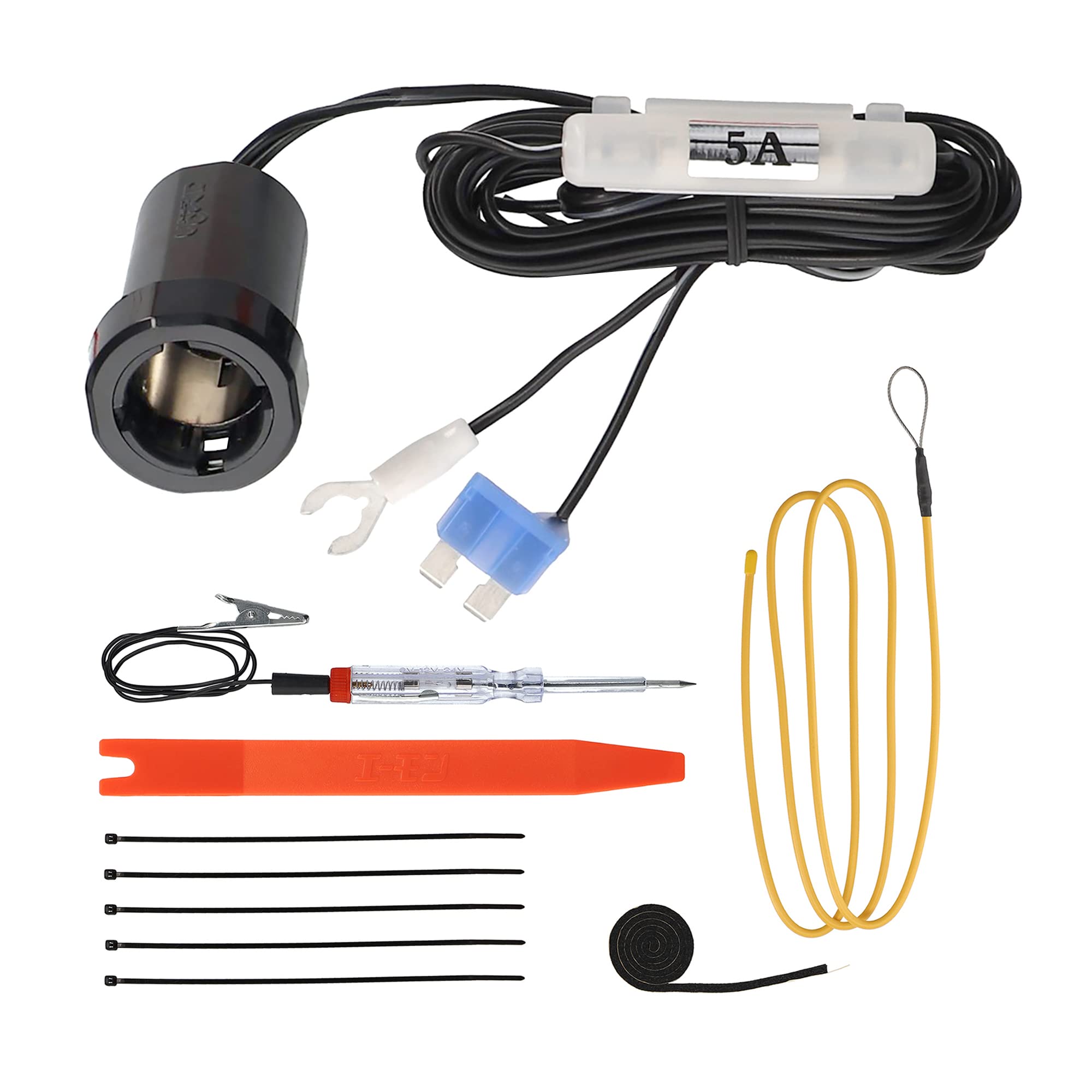 【Amazon.co.jp限定】エーモン(amon) ドライブレコーダー取り付けツールセット (平型ヒューズ車専用) 4988商品画像