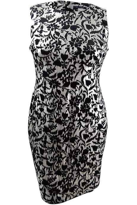 Amazon.com: Tommy Hilfiger Womens Petites Metallic Short Sheath Dress Black  2P : Clothing, Shoes u0026 Jewelry