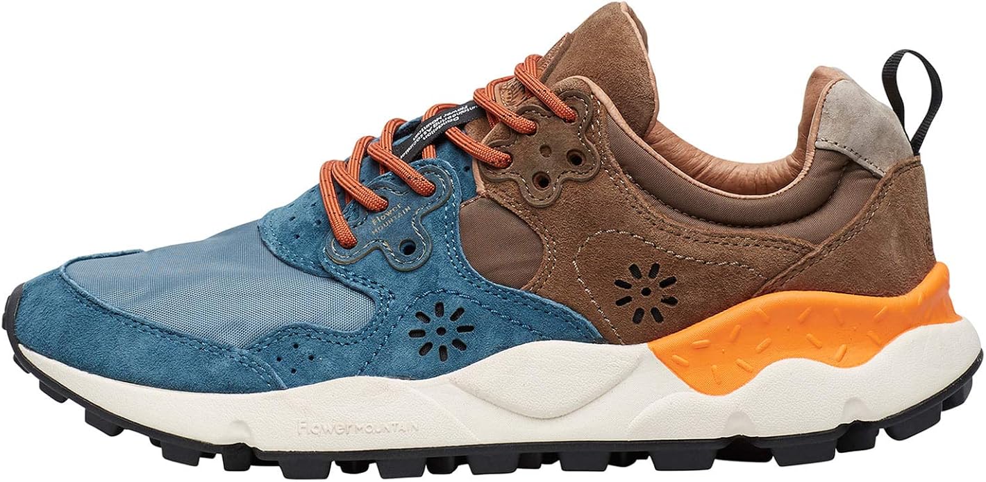 FLOWER MOUNTAIN YAMANO 2 Man-Sneaker in Technical Fabric and Suede