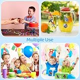 VaLbeL Temporary Tattoos for Kids Mixed Styles Party Bag Birthday Gift Stickers view 6