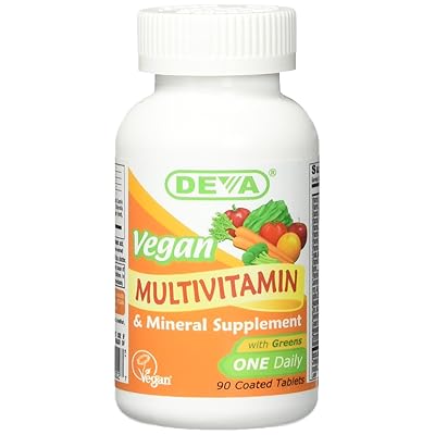 Deva Vegan Multivitamin &amp; Mineral One Daily 90 Tablets