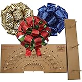 Pro Bow - The Hand Bow Maker (Large) - Make Custom 3 Ribbon Bows for Holiday Wreaths and More