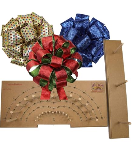 Morex Ribbon Bowdabra Lot De 4 Nœuds Métalliques Doré 15,2 M