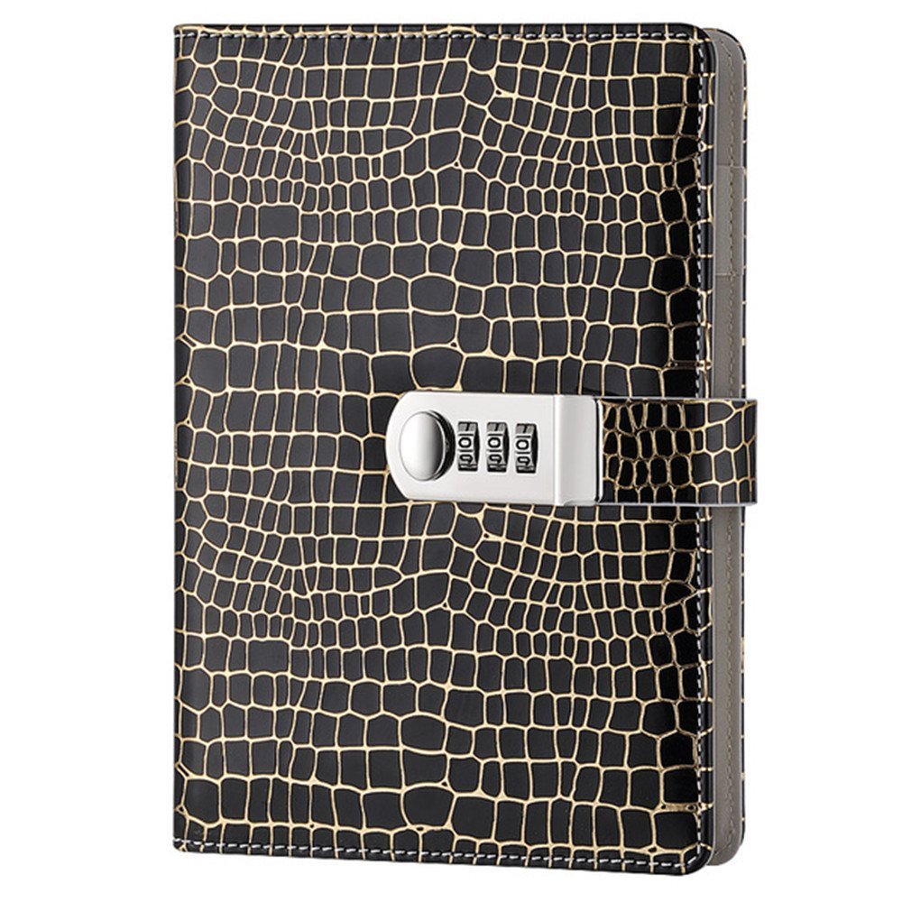 Yakri Stationery Notebook Password with Lock Diary Book Creative
