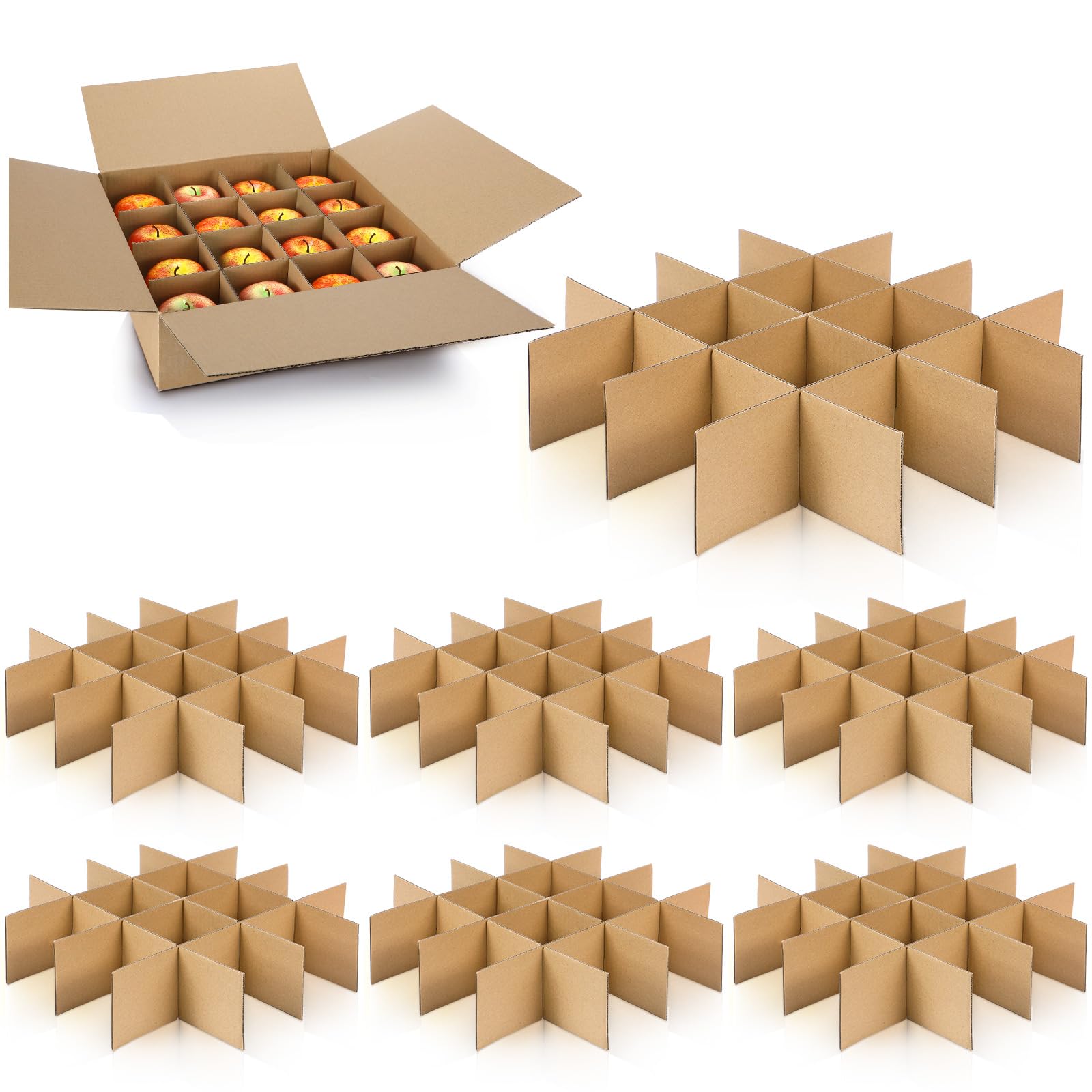 Feifeiya 8 Set Moving Box Divider Kits 13 x 13 x 3 Inch Shipping ...
