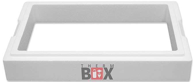 THERM-BOX Modularbox Kombinierbar - Styroporbox Thermobox Kühlbox Warmhaltebox Isobox