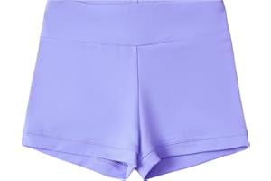 Swdarz Girls Dance Shorts for Ballet Gymnastics Cheers Spandex Athletics for Team Sports