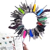 105 Non-Duplicate Heavy Equipment Keys Master Set Construction Ignition Key | Fit CAT, JLG, Case, JD, Hyster, Kubota, Komatsu, Yanmar, Terex, Ford, New-Holland, Volvo, JCB and More