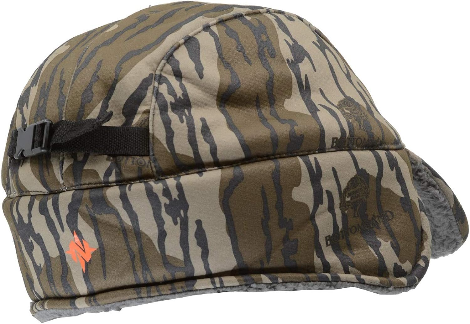Nomad Men's Harvester Cap | Sherpa Fleece Camo with Ear Flaps-Wind & Water Resistant: Clothing