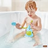 Yookidoo Baby Bath Shower Head Elephant Water Pump Blue view 2