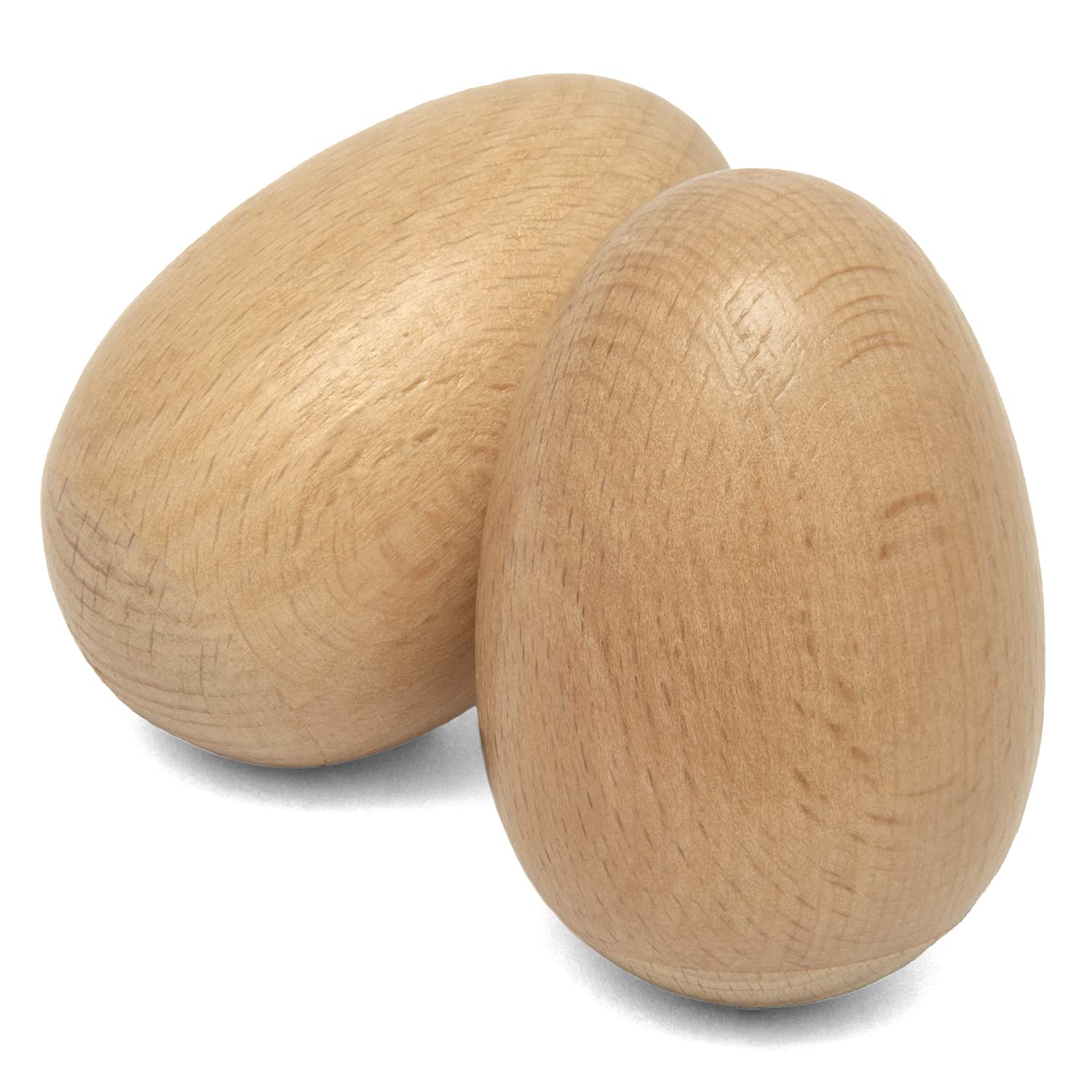 Tiger Wooden Egg Shakers