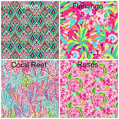 Lilly Inspired Vinyl 1.5" Circle Decal for your Pop Phone Stand / Custom Monogrammed