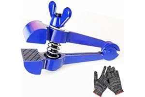 MYTEC Hand Vise, Portable Handheld Vise, Household Mini Vice, Cutting Sanding Drilling DIY Tools (Jaw width: 2" Large)