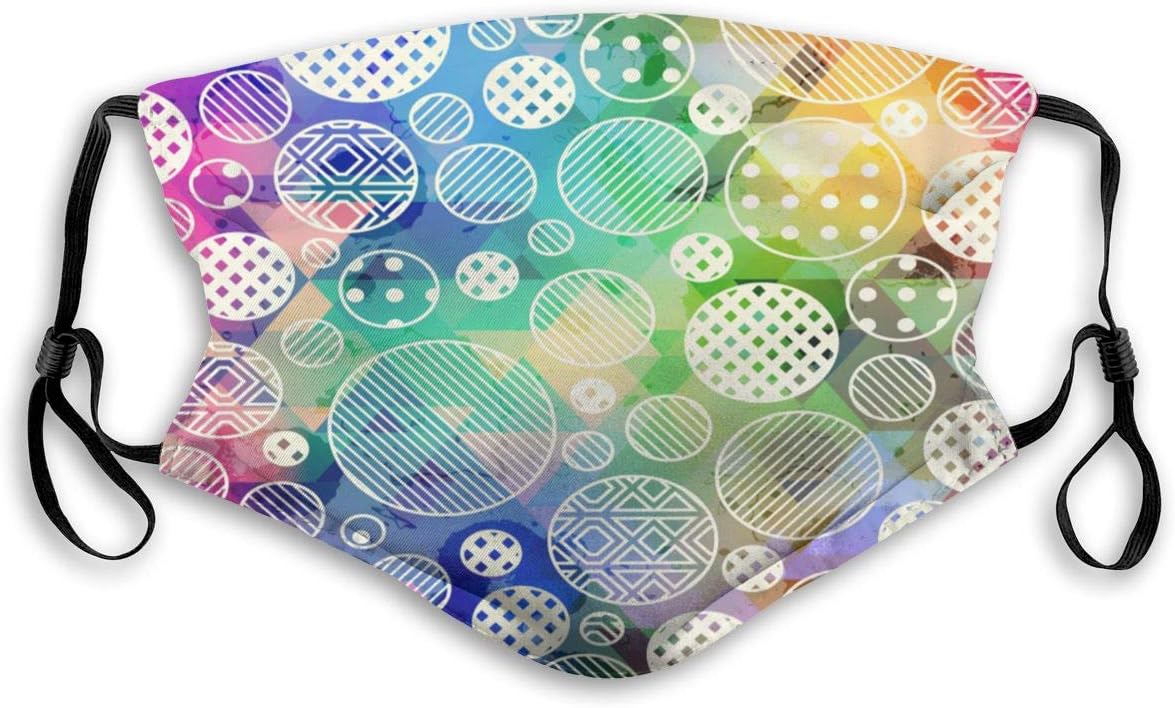 Mouth Masks for Dust Protection Anti Face Mask Washable Earloop Mask Activated Carbon Filter