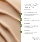 Advanced Clinicals Green Coffee Bean Oil Thermo-firming Cream 16 oz Spa Size view 5