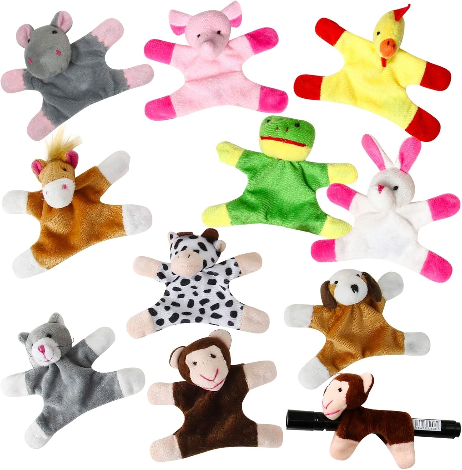 plush animal magnets