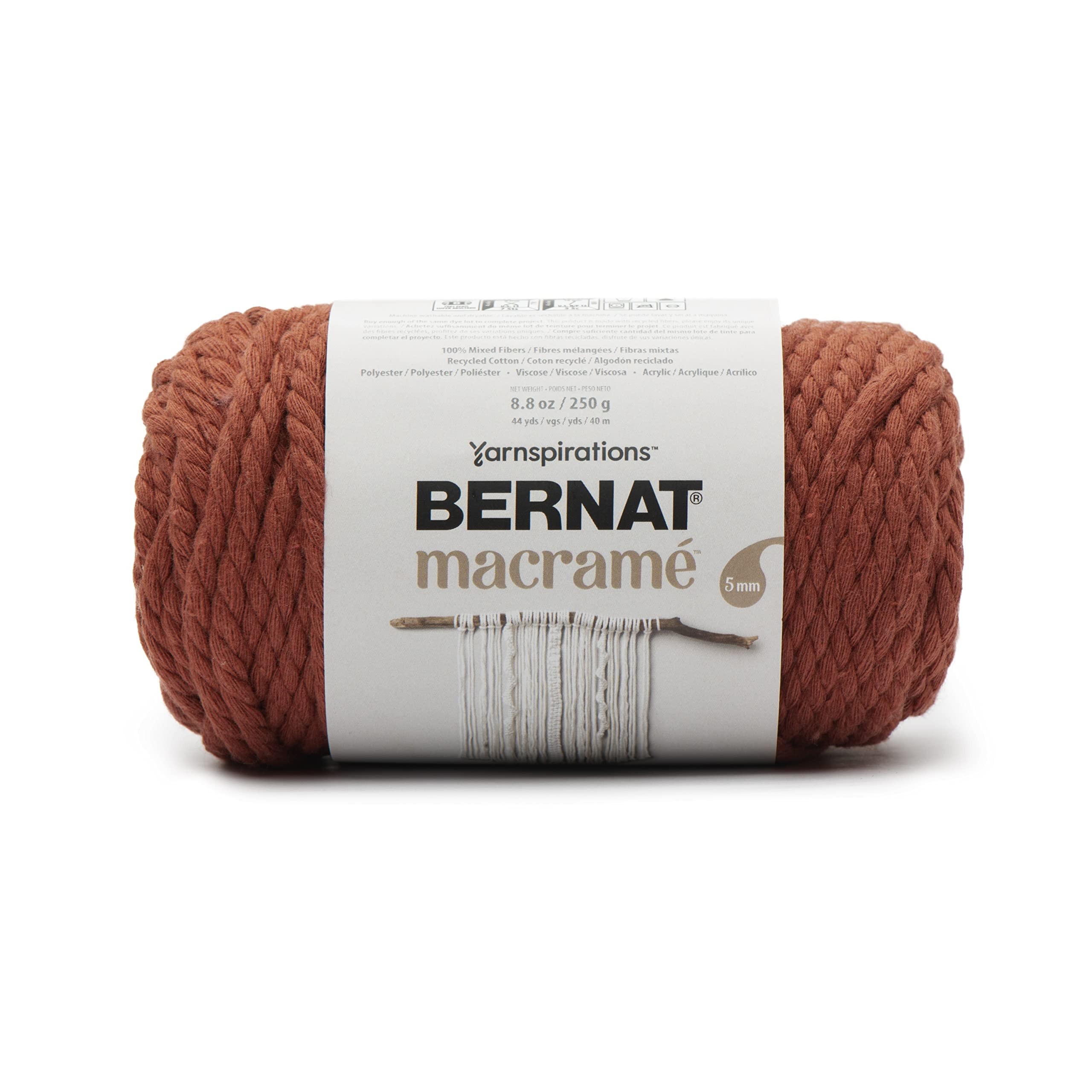 Bernat Macrame 250g - Burnt Orange
