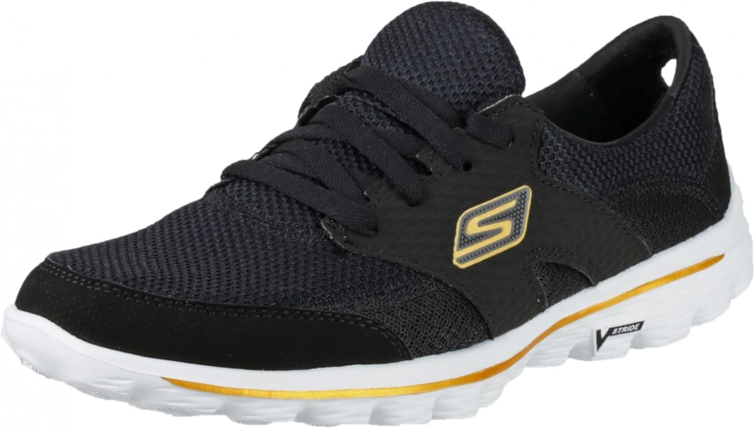 Skechers SK13592 Zapatillas Deportivas para Mujer, Negro/Dorado, 9 US Ropa Skechers SK13592 Zapatillas Deportivas para Mujer, Negro/Dorado, 9 US Ropa