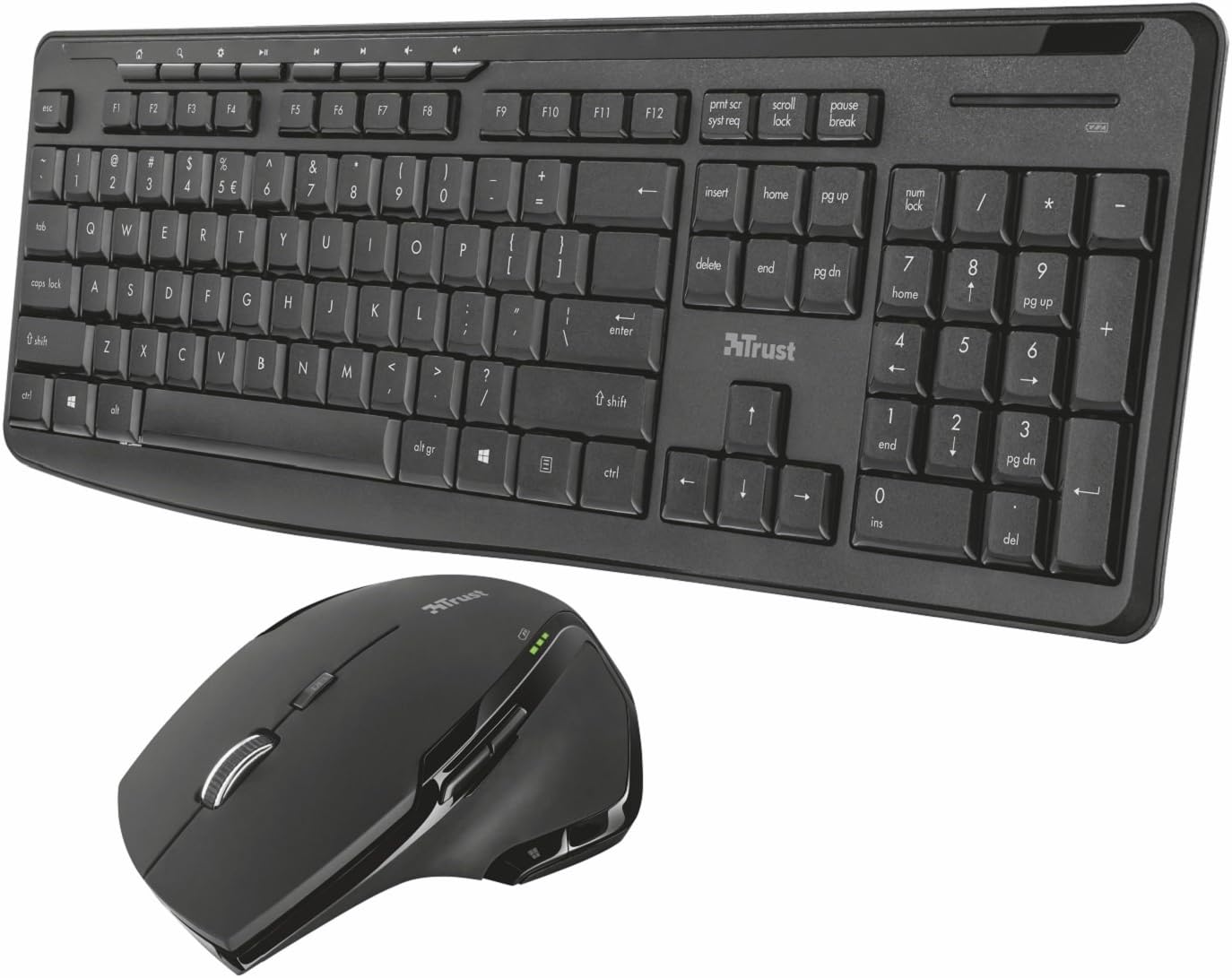Trust Evo Wireless Keyboard and Mouse, UK Layout Amazon.co.uk Computers & Accessories