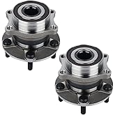 Autoround 512536 Rear Wheel Bearing Hub Assembly fit for Subaru Outback 2015-2021/ Forester 2019/WRX 2015-2019/ Legacy 15-21/ Ascent 19-21 5Lugs w/ABS [Pack of 2]
