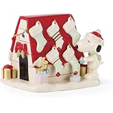 Lenox 897884 Snoopys Christmas Decor for You Figurine, Christmas Decorations, Peanuts, Indoor
