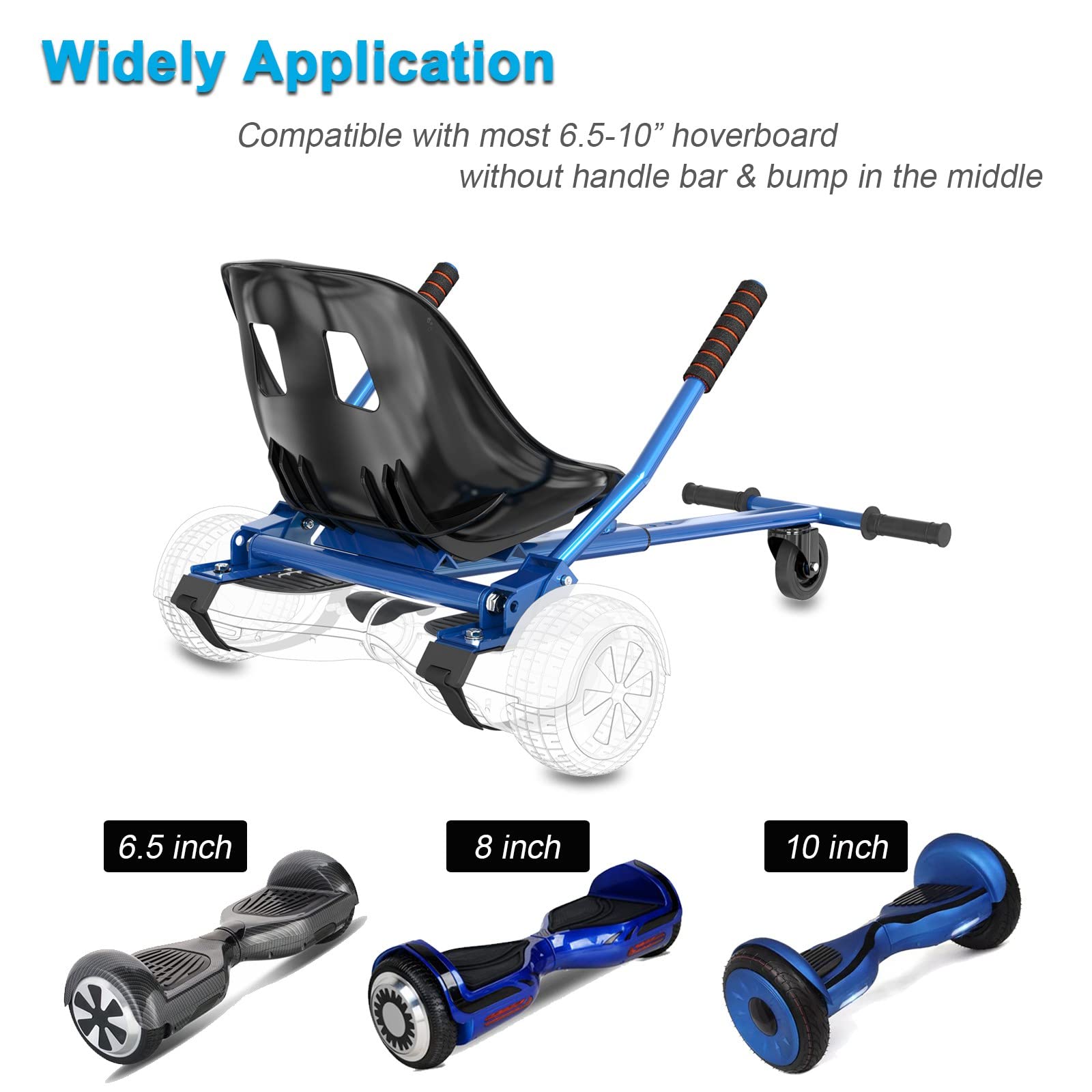 Hoverboard Seat Attachment 265lbs Capacity, 26