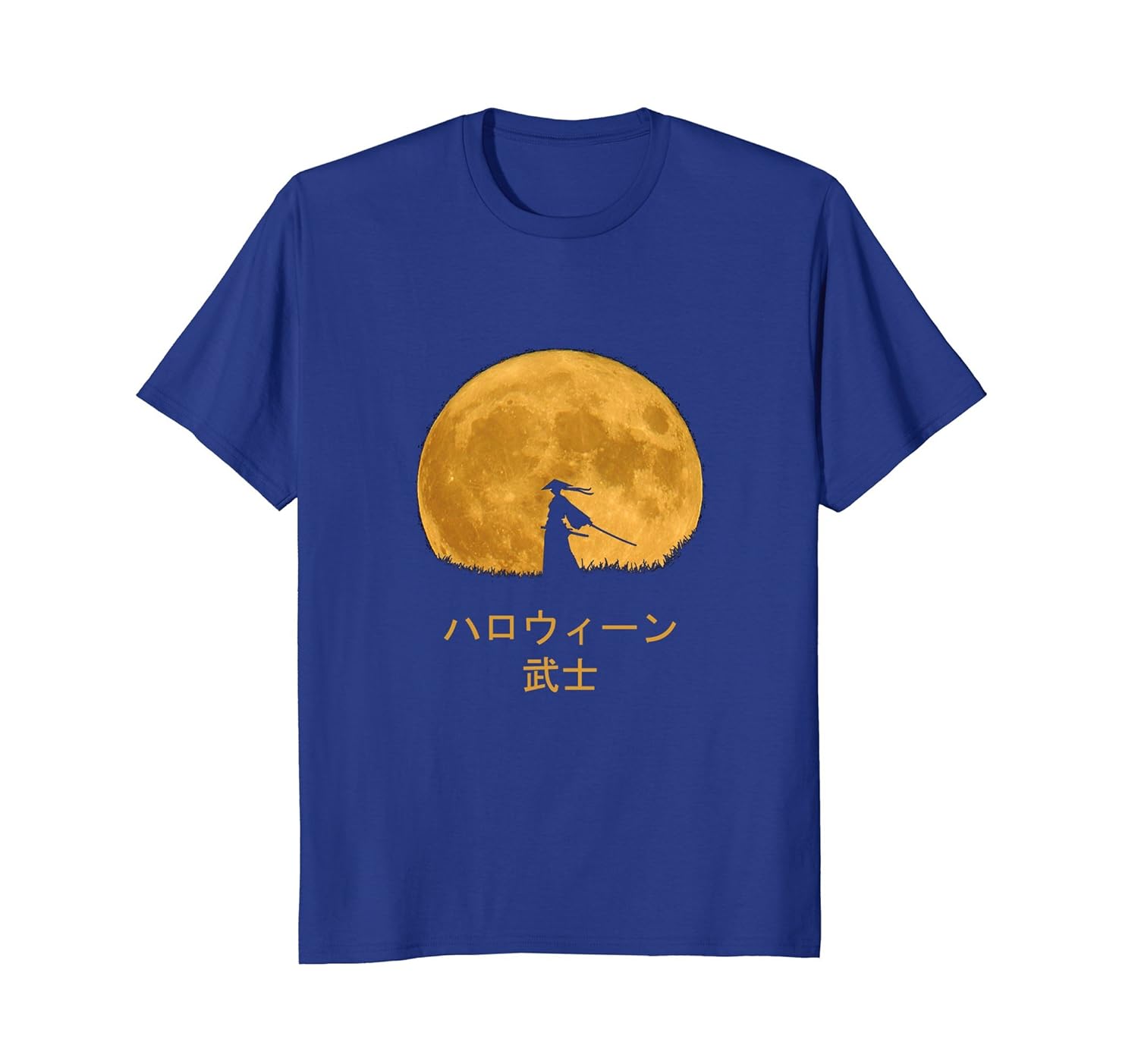 Halloween Samurai T-Shirt-ANZ