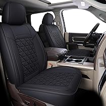 GIANT PANDA - Funda de asiento de malla de aire 3D para Dodge Ram 1500