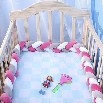 braided crib bumper amazon