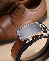 CHAOREN Mens Belt Leather Ratchet Belt